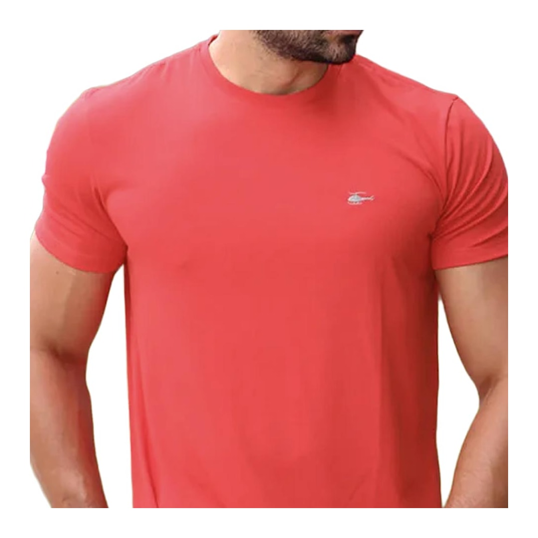 Camiseta Sallo Meia Manga Básica 10103000 Rose