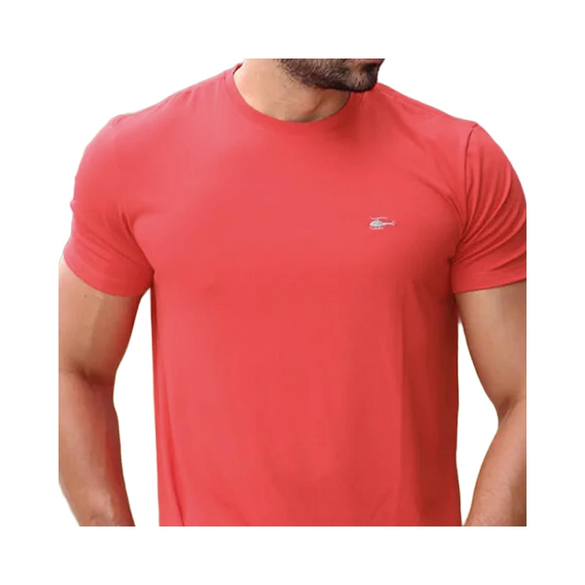 Camiseta Sallo Meia Manga Básica 10103000 Rose