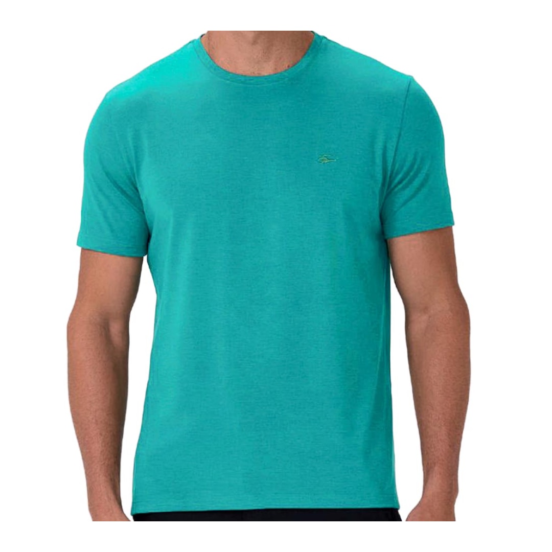 Camiseta Sallo Meia Manga Básica 1641 Plus Misto Pacifico