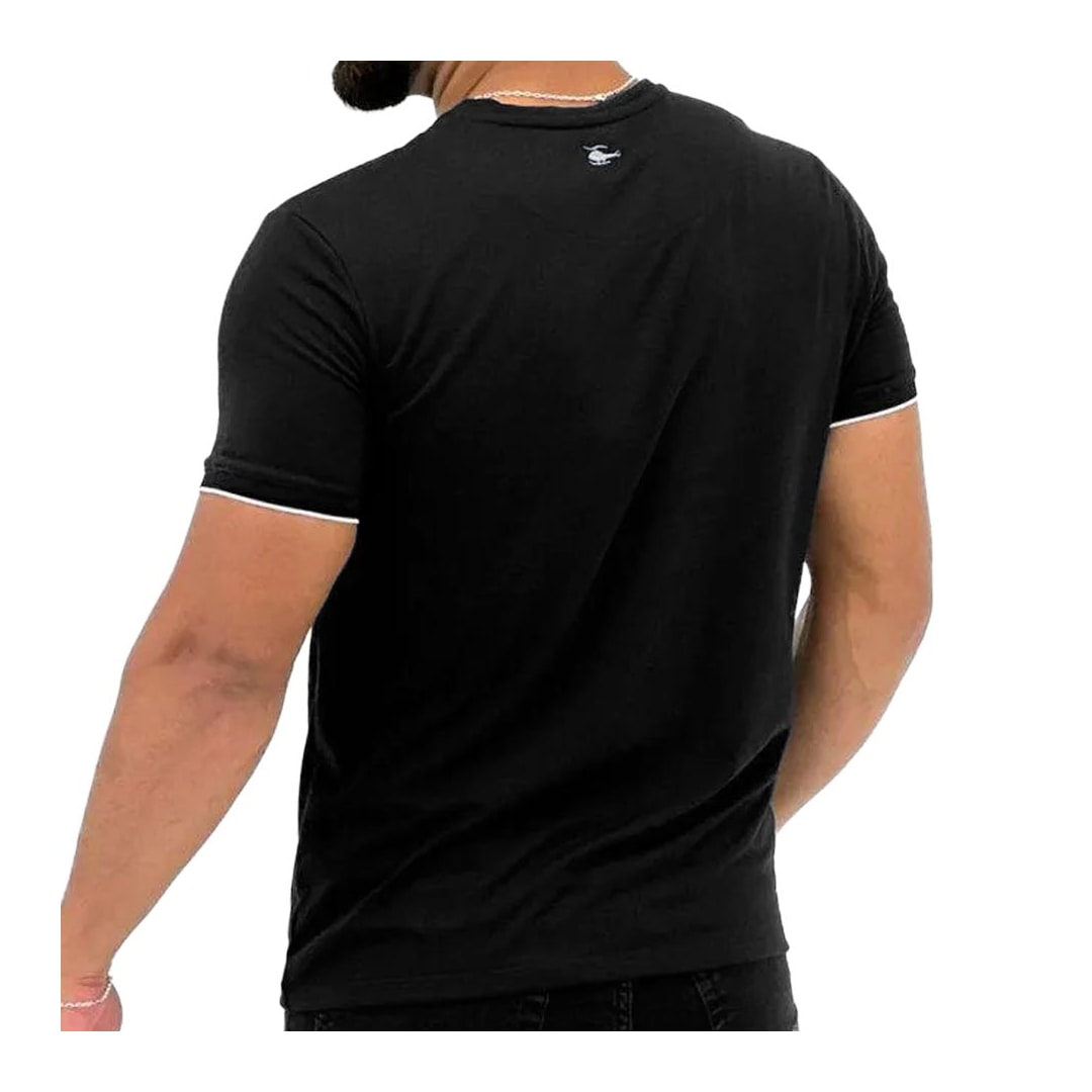 Camiseta Sallo Meia Manga Básica Pergula 10108757 Preto