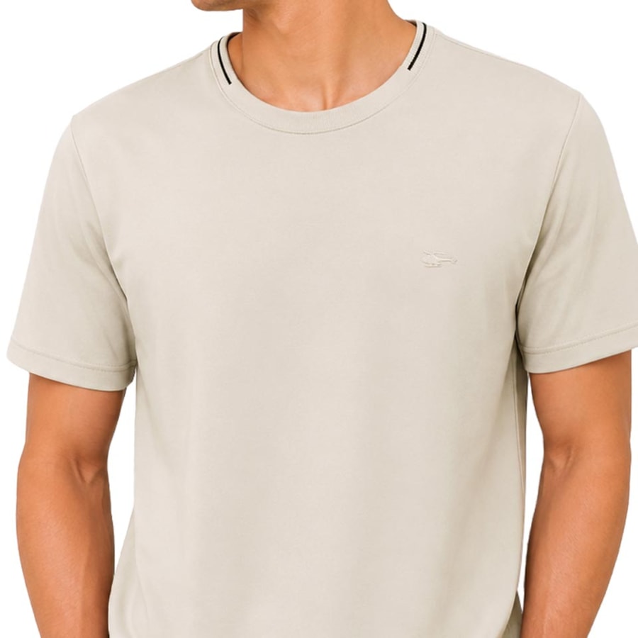 Camiseta Sallo Pergula Básica 2761 Areia Camiseta Sallo Pergula Básica 2761 Areia