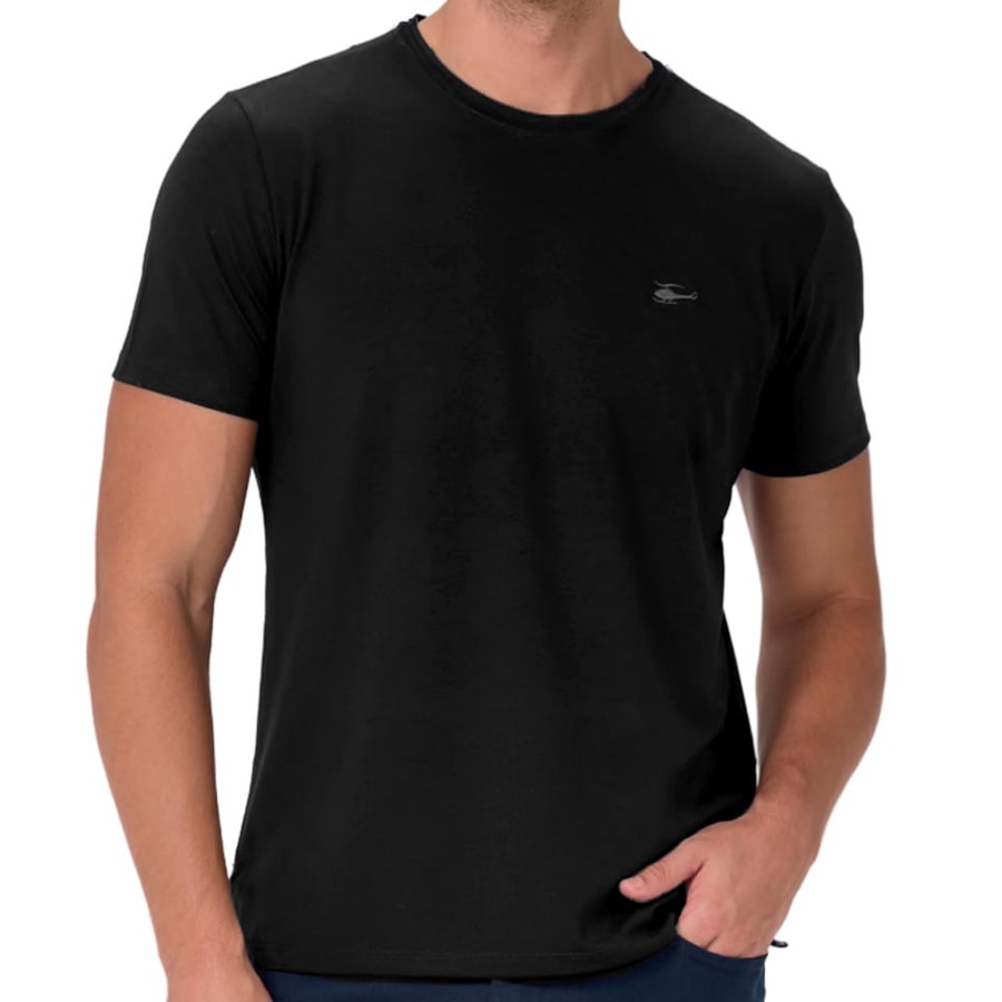 Camiseta Sallo Pergula Básica 2761 Preto