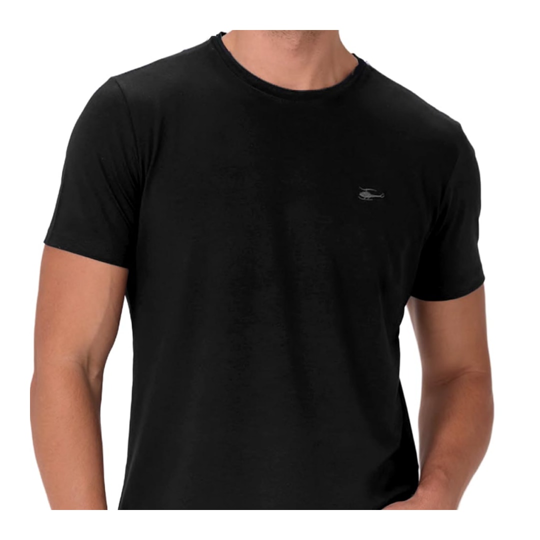 Camiseta Sallo Pergula Básica 2761 Preto