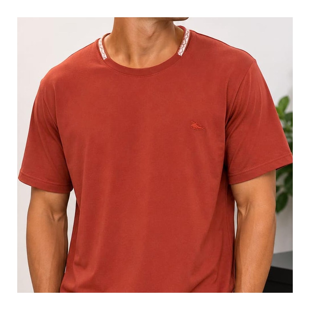 Camiseta Sallo Pergula Básica 2761 Terracota