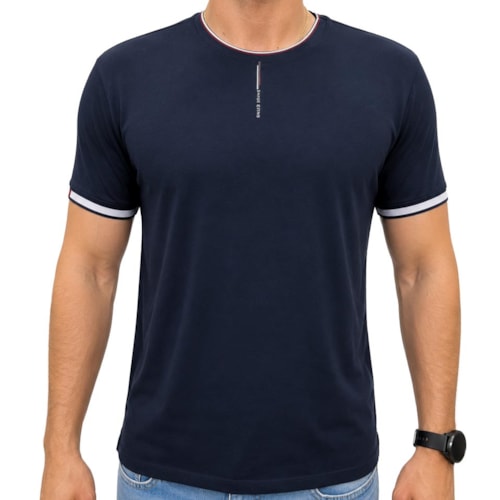 Camiseta Sallo Pergula Meia Manga 0030 Marinho