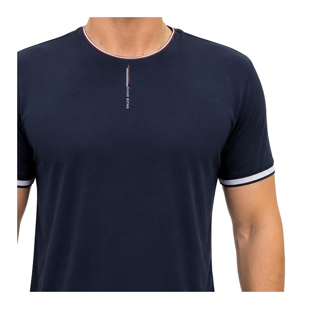 Camiseta Sallo Pergula Meia Manga 0030 Marinho