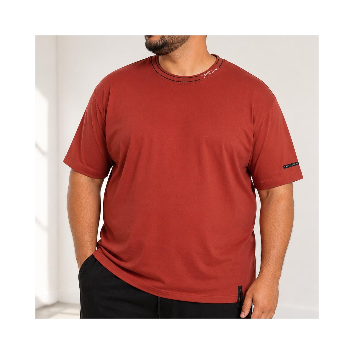 Camiseta Sallo Pergula Meia Manga 10107997 Terracota Camiseta Sallo Pergula Meia Manga 10107997 Terracota
