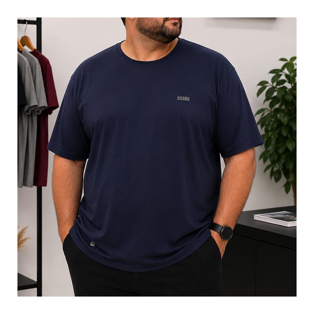 Camiseta Sallo Pergula Plus 0041 Marinho