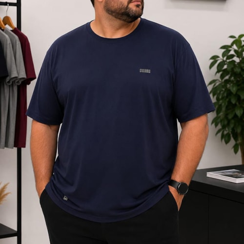 Camiseta Sallo Pergula Plus 0041 Marinho