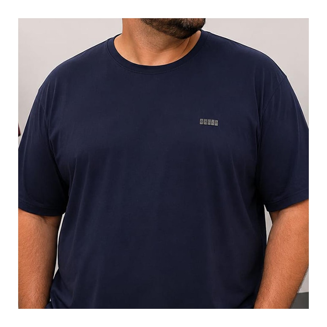 Camiseta Sallo Pergula Plus 0041 Marinho Camiseta Sallo Pergula Plus 0041 Marinho