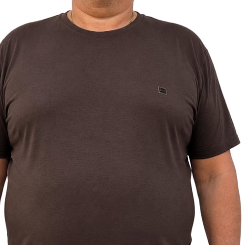 Detalhe - Camiseta Sallo Pergula Plus 8757 Expresso