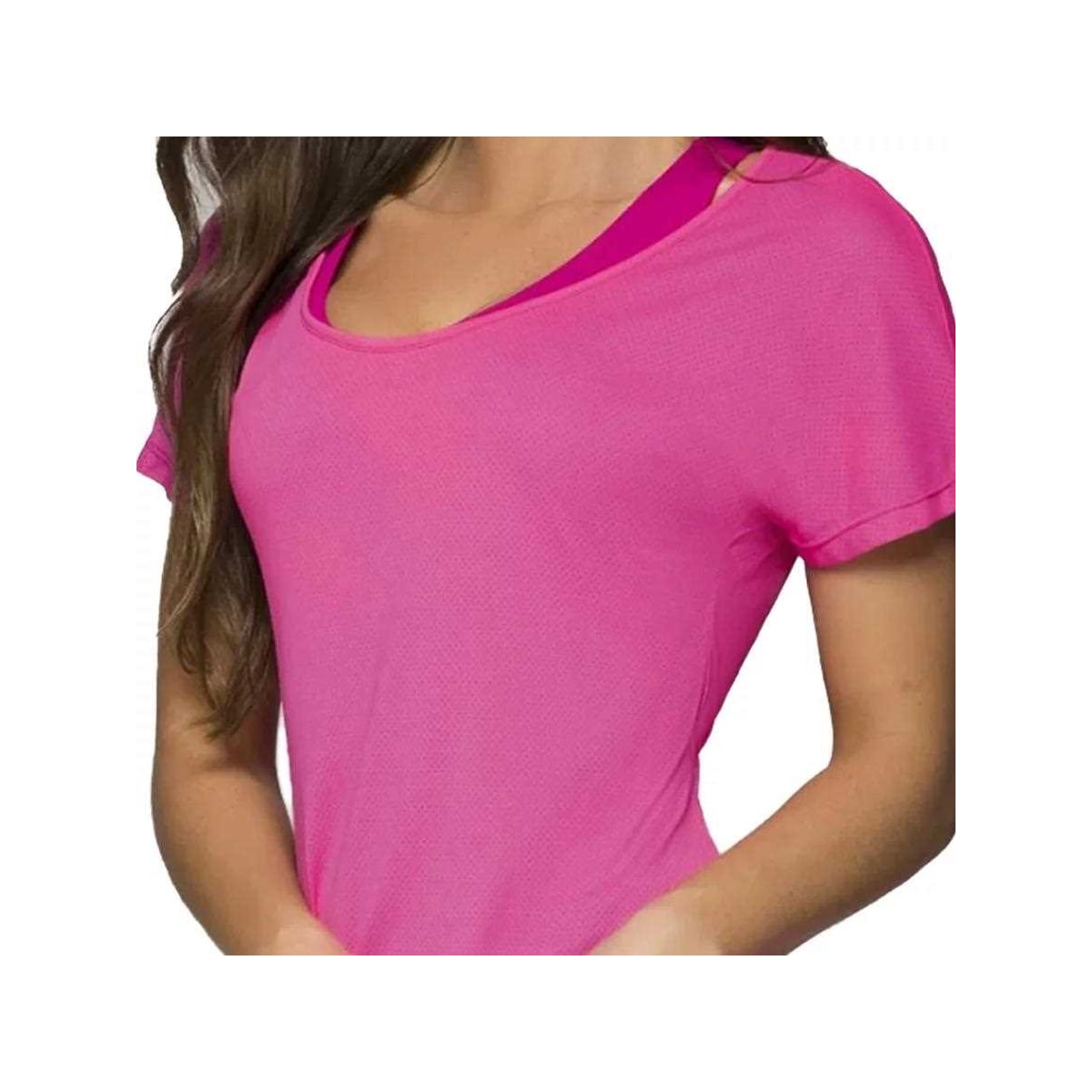 Camiseta Selene Fitness 20860 Pink Camiseta Selene Fitness 20860 Pink