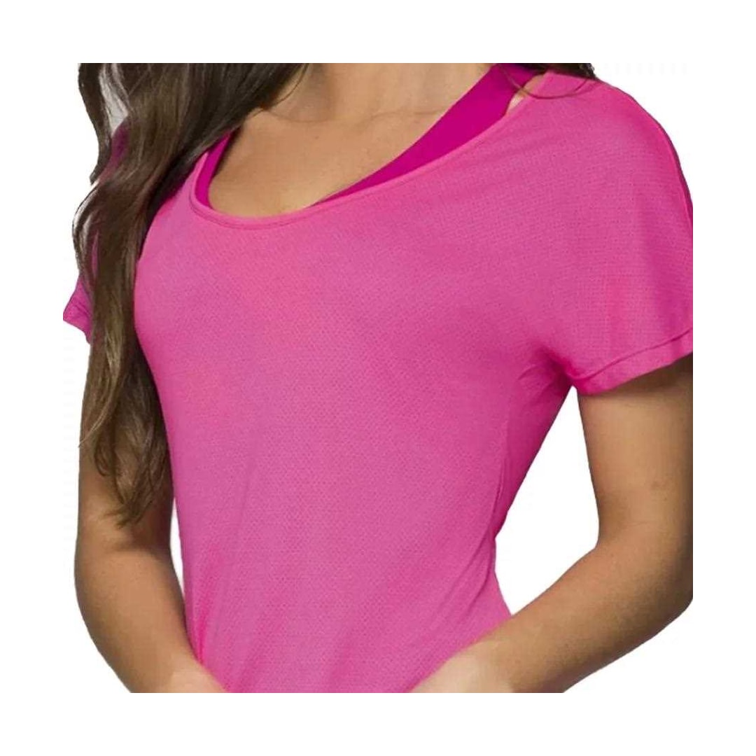 Camiseta Selene Fitness 20860 Pink Camiseta Selene Fitness 20860 Pink
