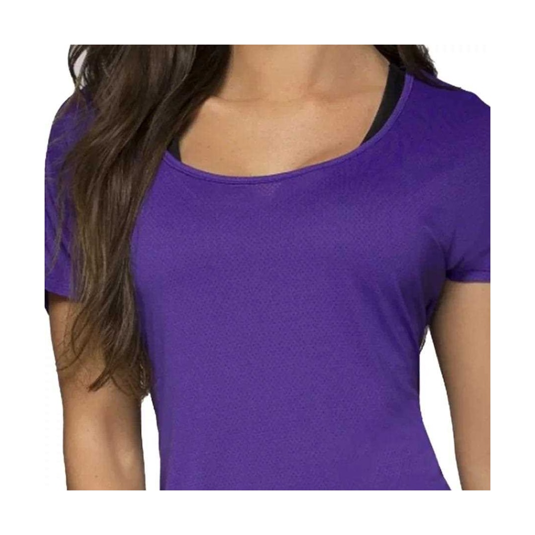 Camiseta Selene Fitness 20860 Roxo Camiseta Selene Fitness 20860 Roxo