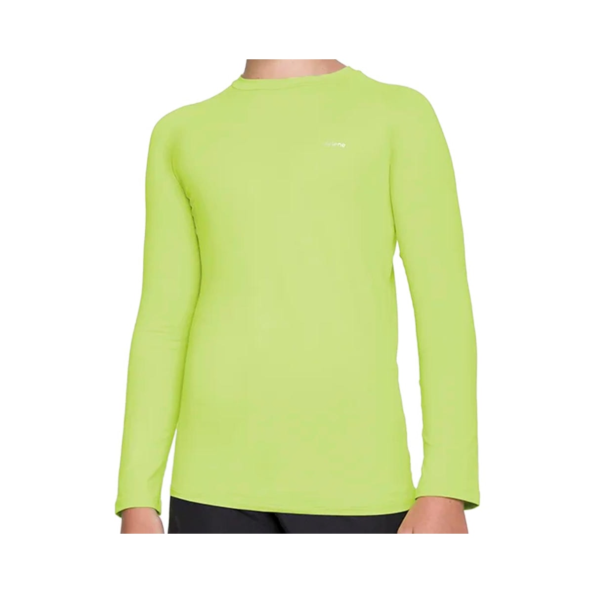 Camiseta Selene Infantil Manga Longa Uv 24010 Amarelo Neon Camiseta Selene Infantil Manga Longa Uv 24010 Amarelo Neon