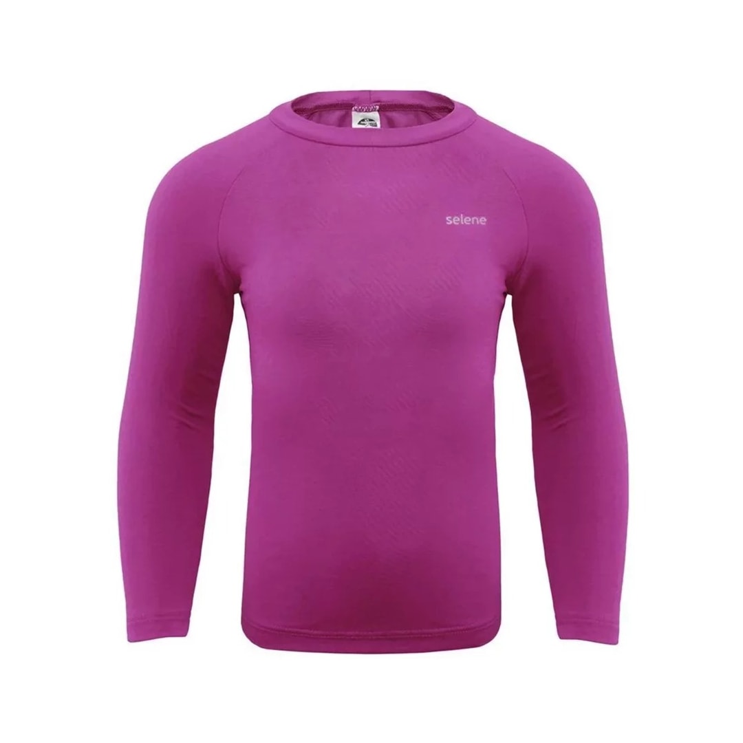 Camiseta Selene Infantil Manga Longa Uv 24010 Pink