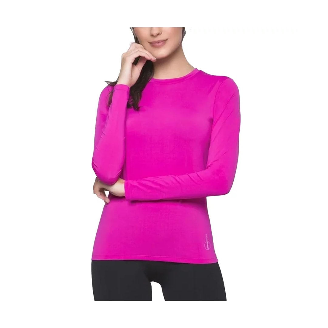 Camiseta Selene Manga Longa Proteção Uv 20750 Pink