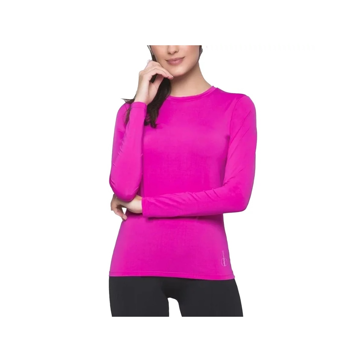 Camiseta Selene Manga Longa Proteção Uv 20750 Pink