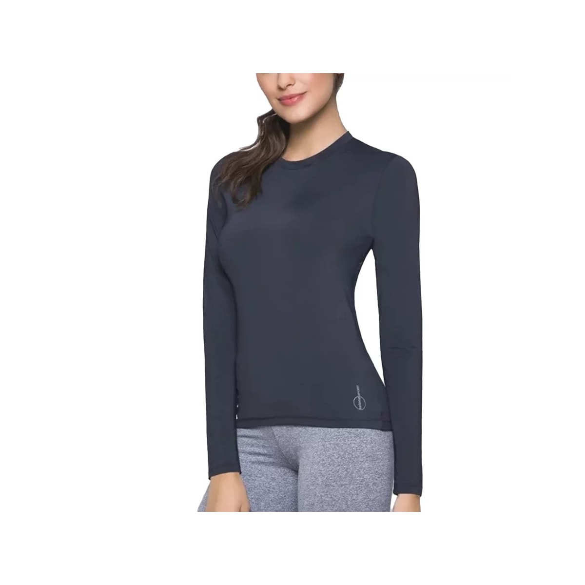 Camiseta Selene Manga Longa Proteção Uv 20750 Preto