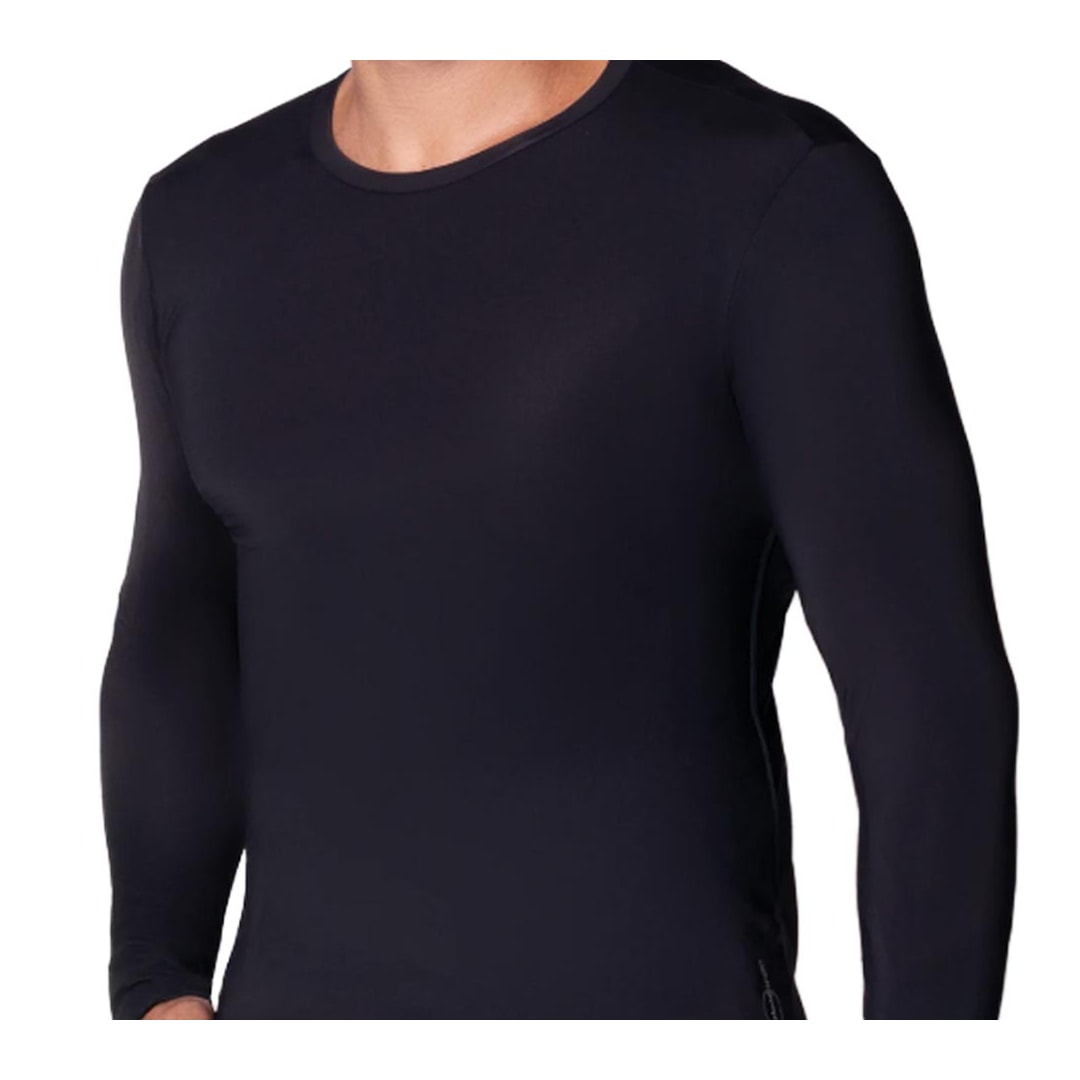 Camiseta Selene Manga Longa Proteção Uv 25020 Preto