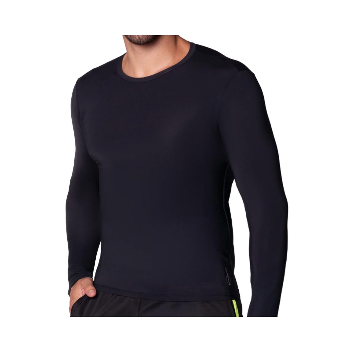 Camiseta Selene Manga Longa Proteção Uv 25020 Preto Camiseta Selene Manga Longa Proteção Uv 25020 Preto