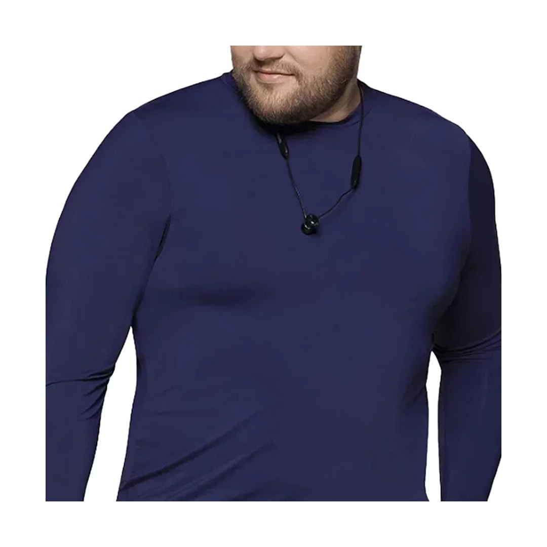 Camiseta Selene Masc Manga Longa Proteção Uv 24010 Marinho Camiseta Selene Masc Manga Longa Proteção Uv 24010 Marinho