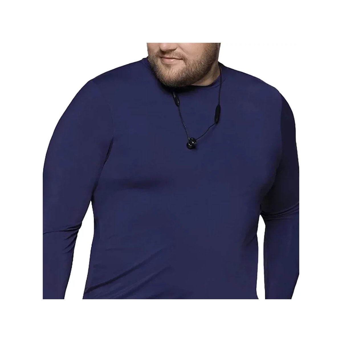 Camiseta Selene Masc Manga Longa Proteção Uv 24010 Marinho