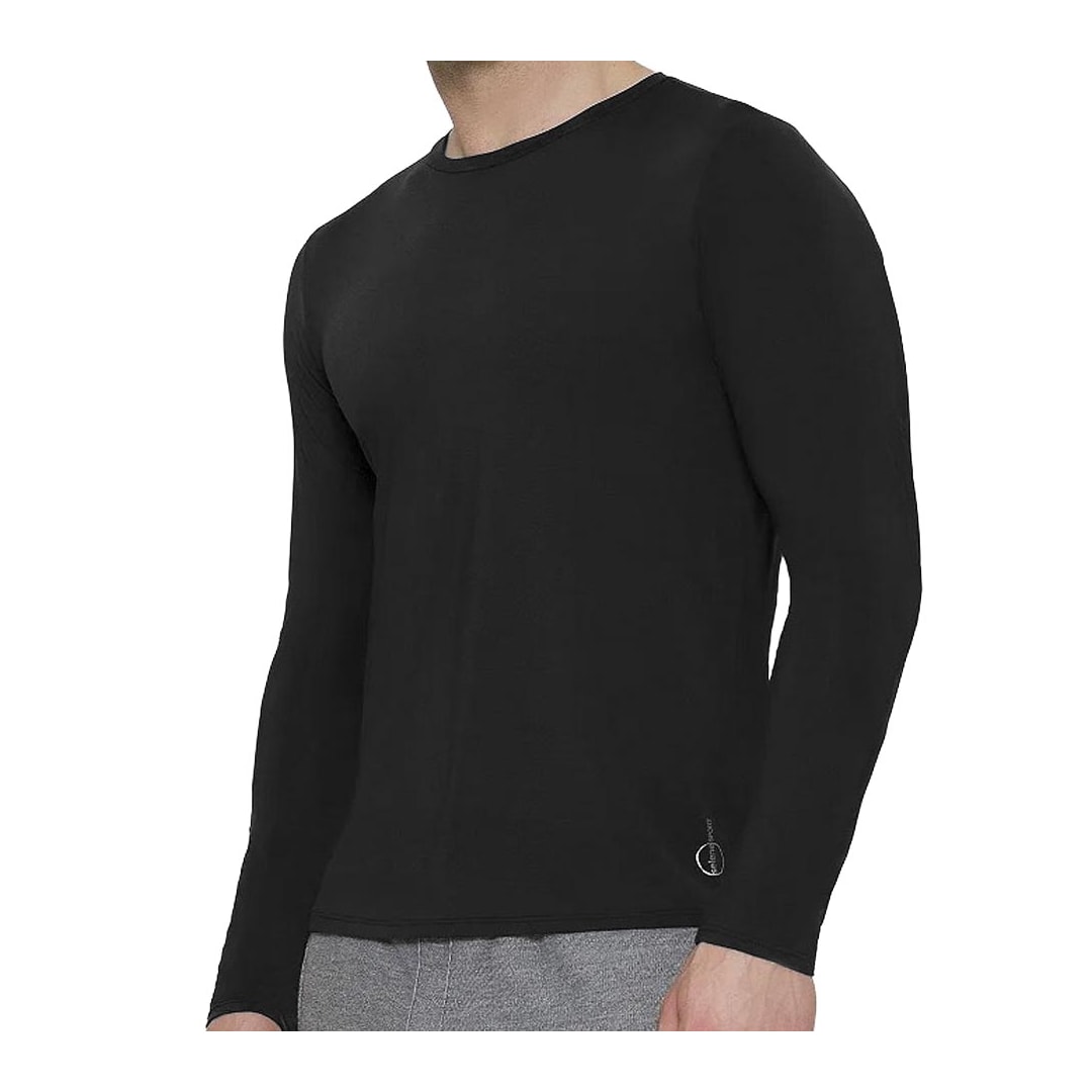 Camiseta Selene Masc Manga Longa Proteção Uv 24010 Preto