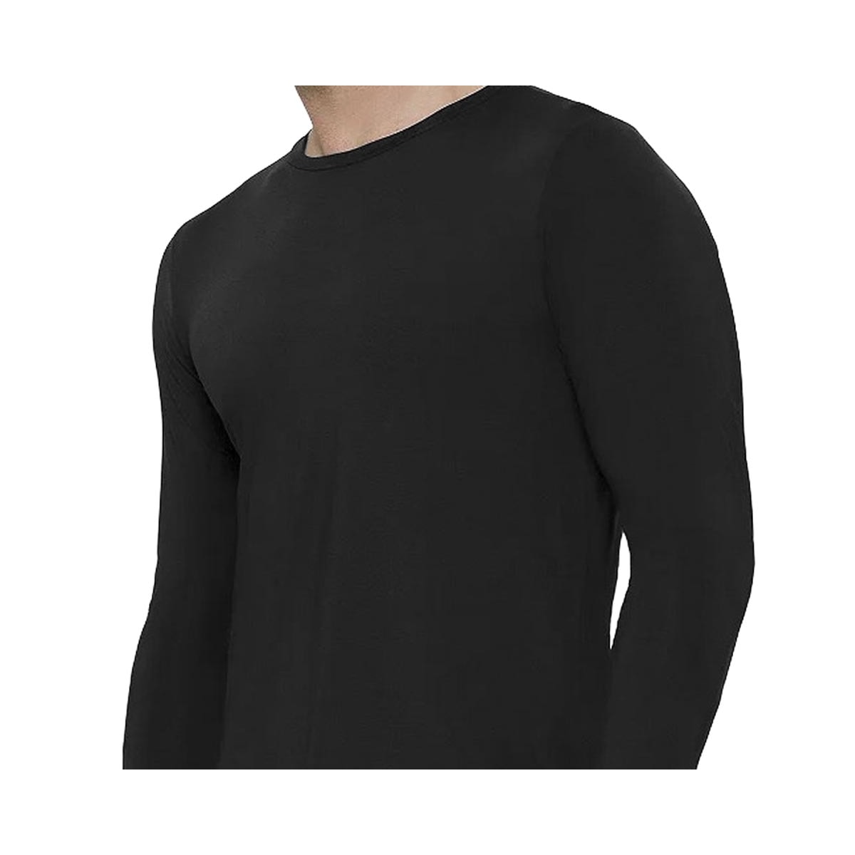Camiseta Selene Masc Manga Longa Proteção Uv 24010 Preto