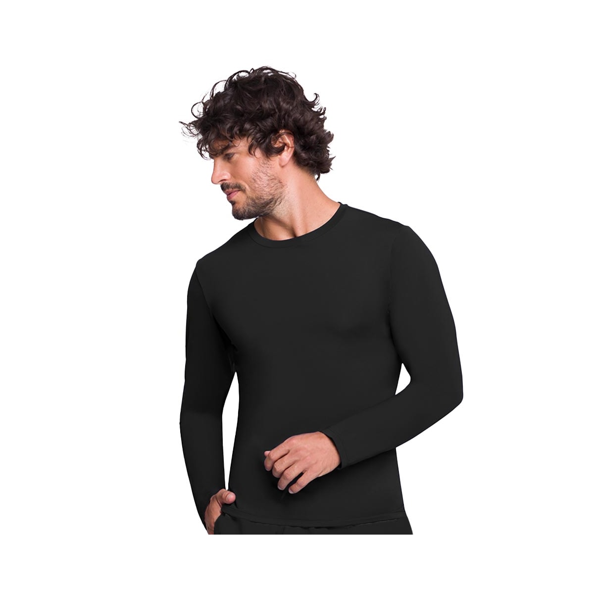 Camiseta Selene Masc Manga Longa Proteção Uv 25020 Preto Camiseta Selene Masc Manga Longa Proteção Uv 25020 Preto