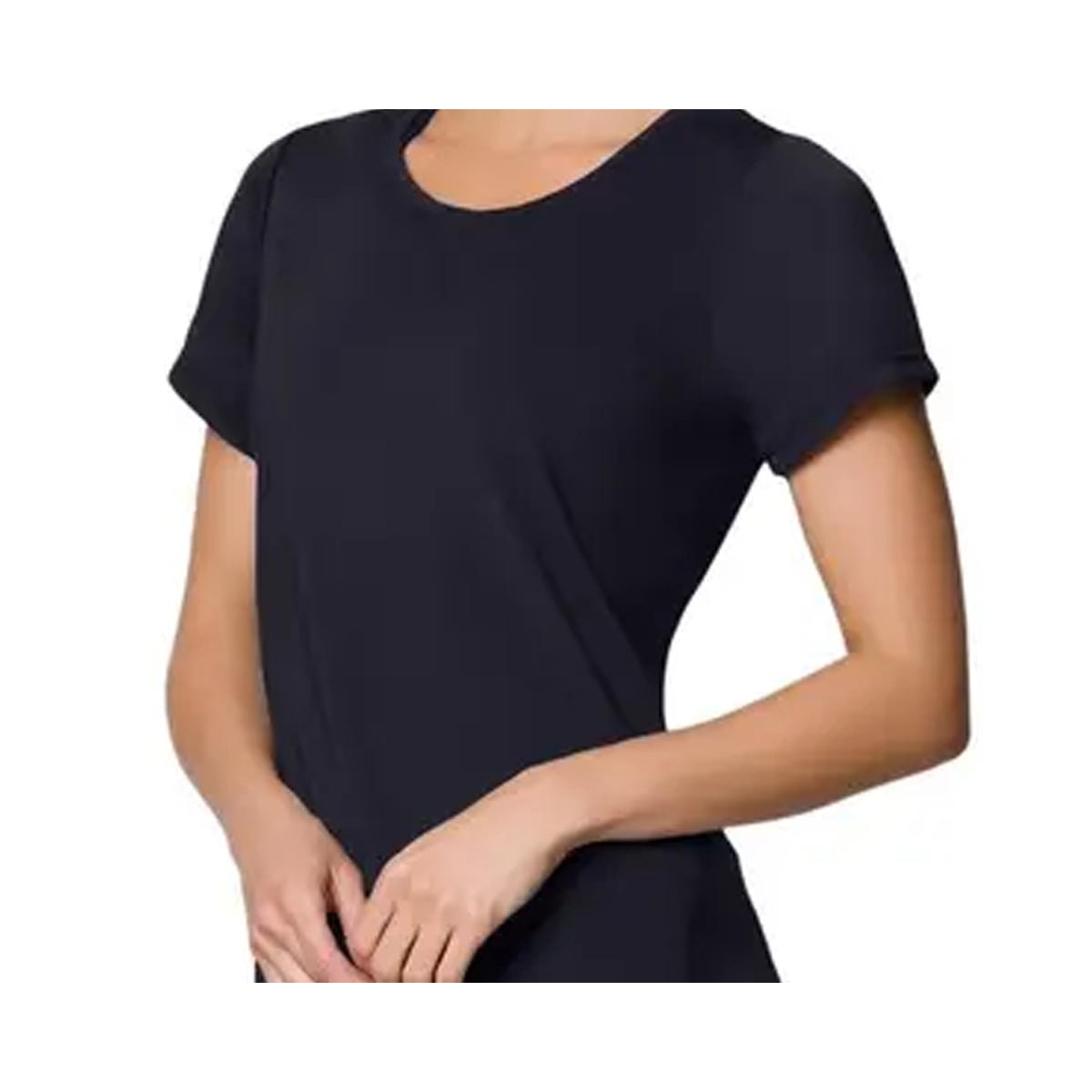 Camiseta Selene Mm Sport Fitness 20863 Preto Camiseta Selene Mm Sport Fitness 20863 Preto