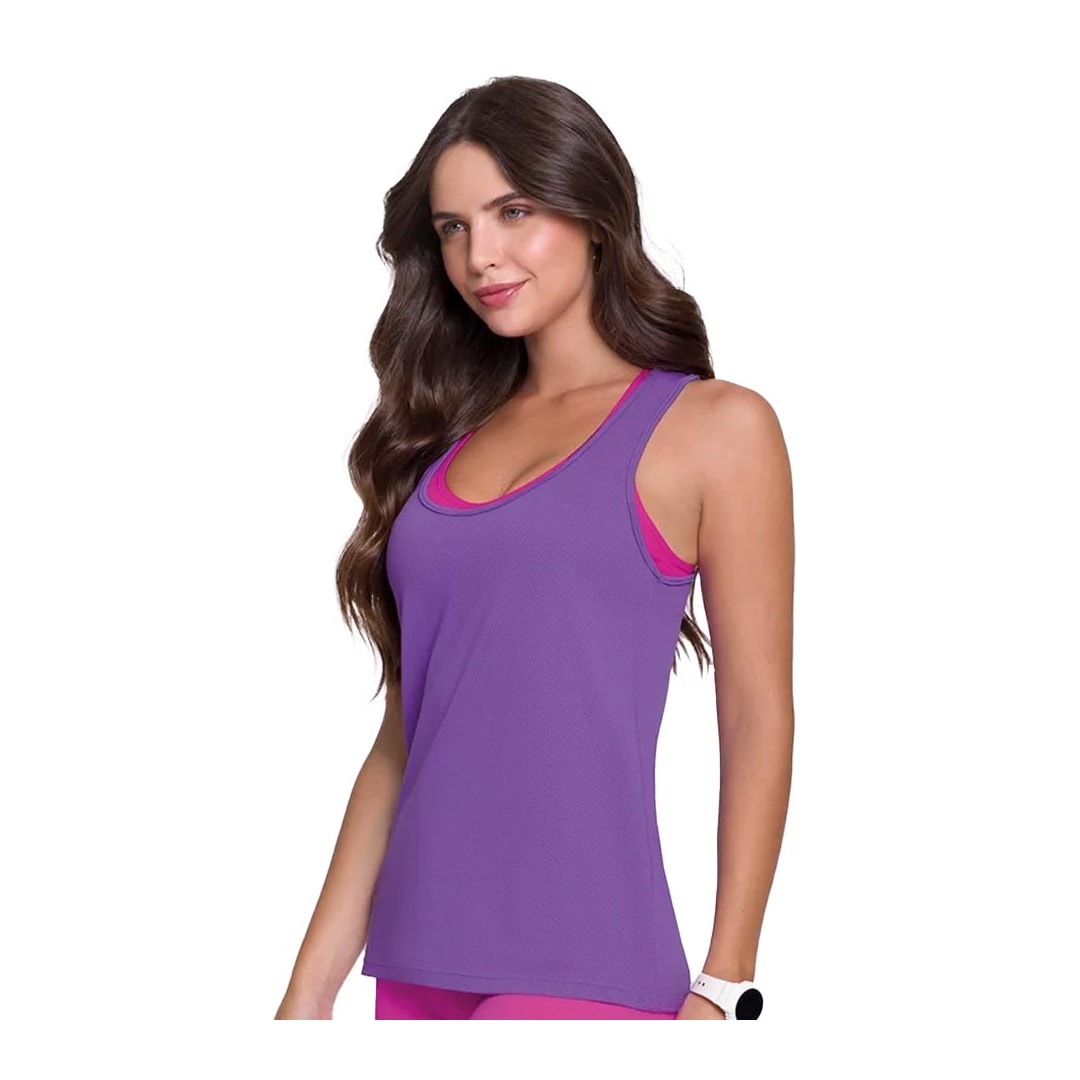 Camiseta Selene Regata Fitness 20850 Violeta