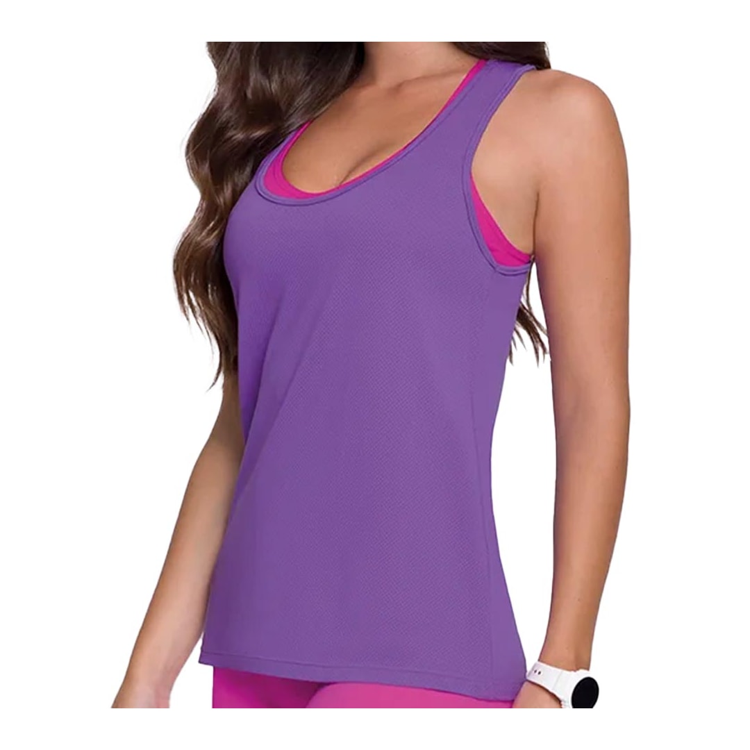 Camiseta Selene Regata Fitness 20850 Violeta