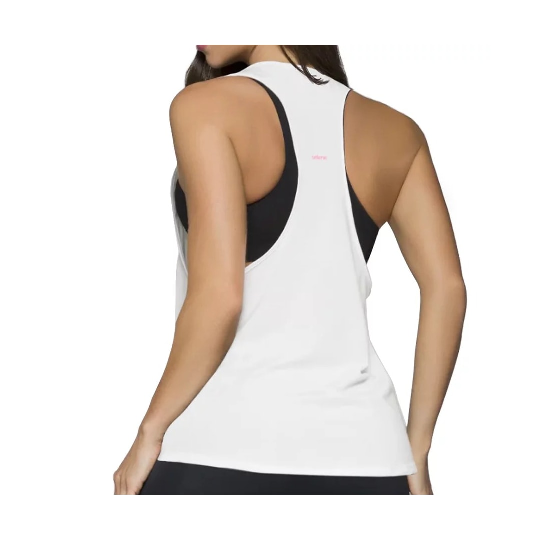 Camiseta Selene Regata Super Cavada 20855 Branco