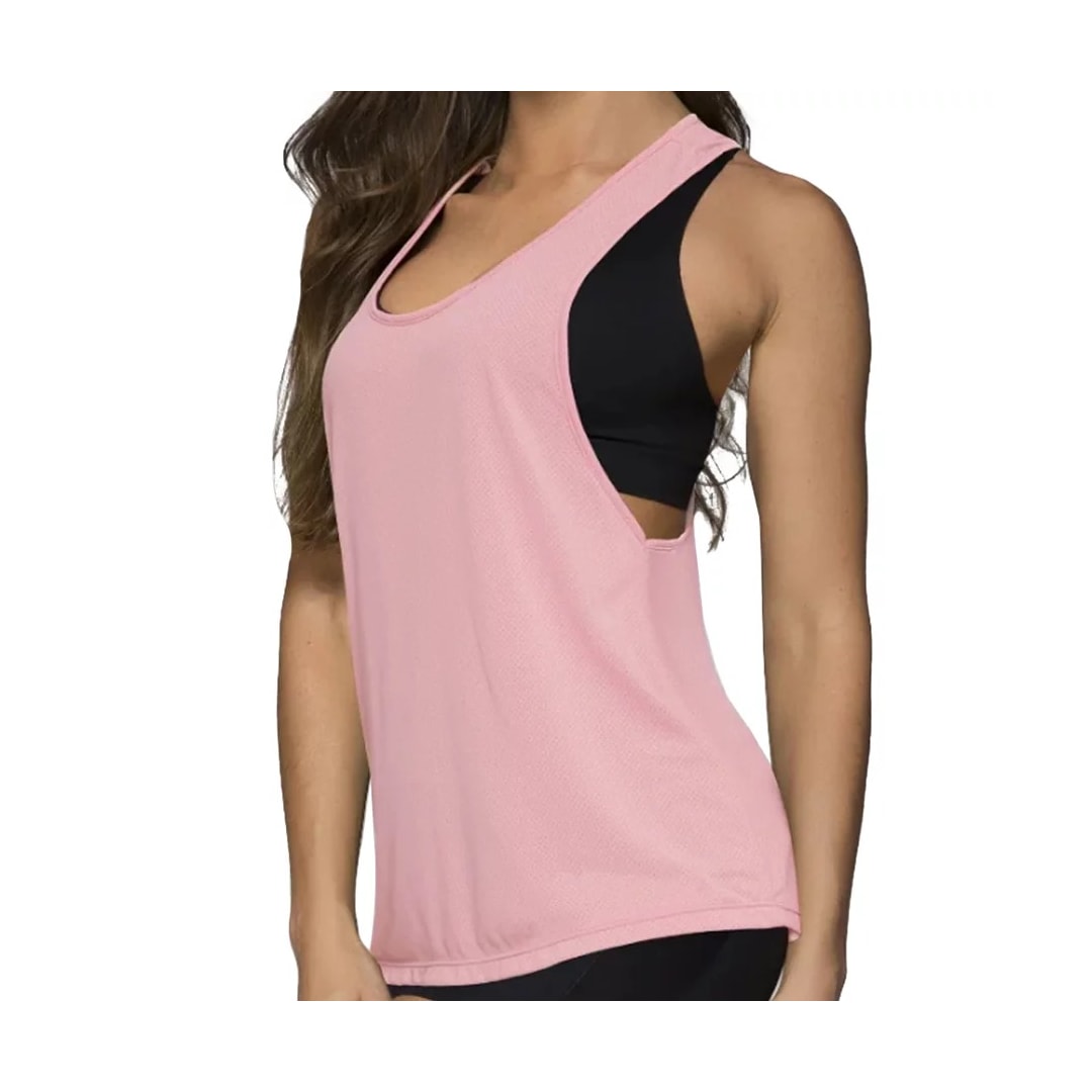 Camiseta Selene Regata Super Cavada 20855 Nude Camiseta Selene Regata Super Cavada 20855 Nude