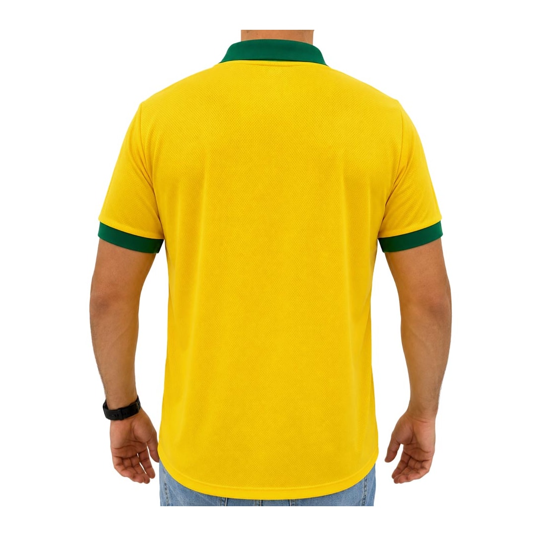 Camiseta Topper Brasil Retrô M/M 8522013 Amarelo Camiseta Topper Brasil Retrô M/M 8522013 Amarelo