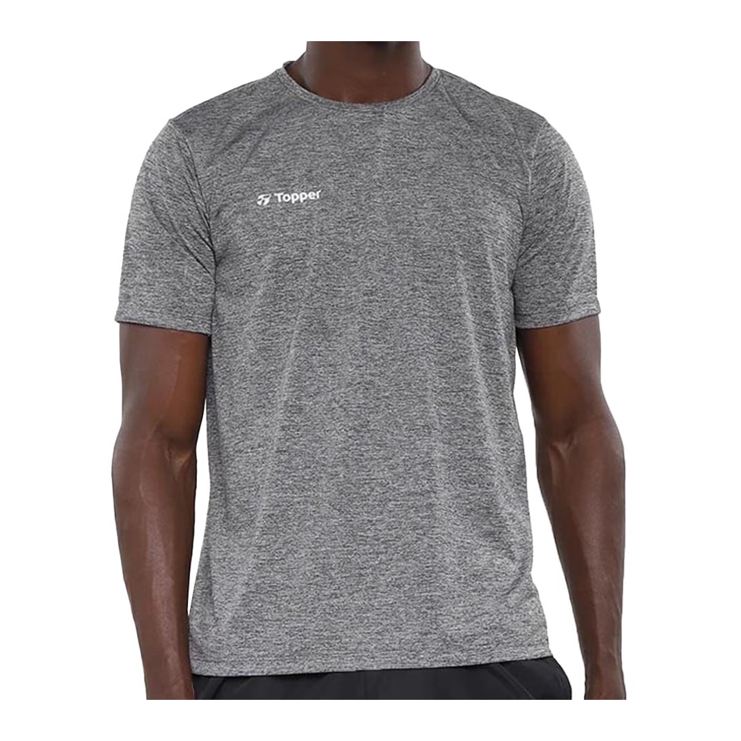 Camiseta Topper Dry 4323108 Preto Camiseta Topper Dry 4323108 Preto