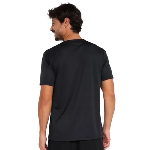 Detalhe - Camiseta Topper Dry Fit Masculina 4323088 Preto