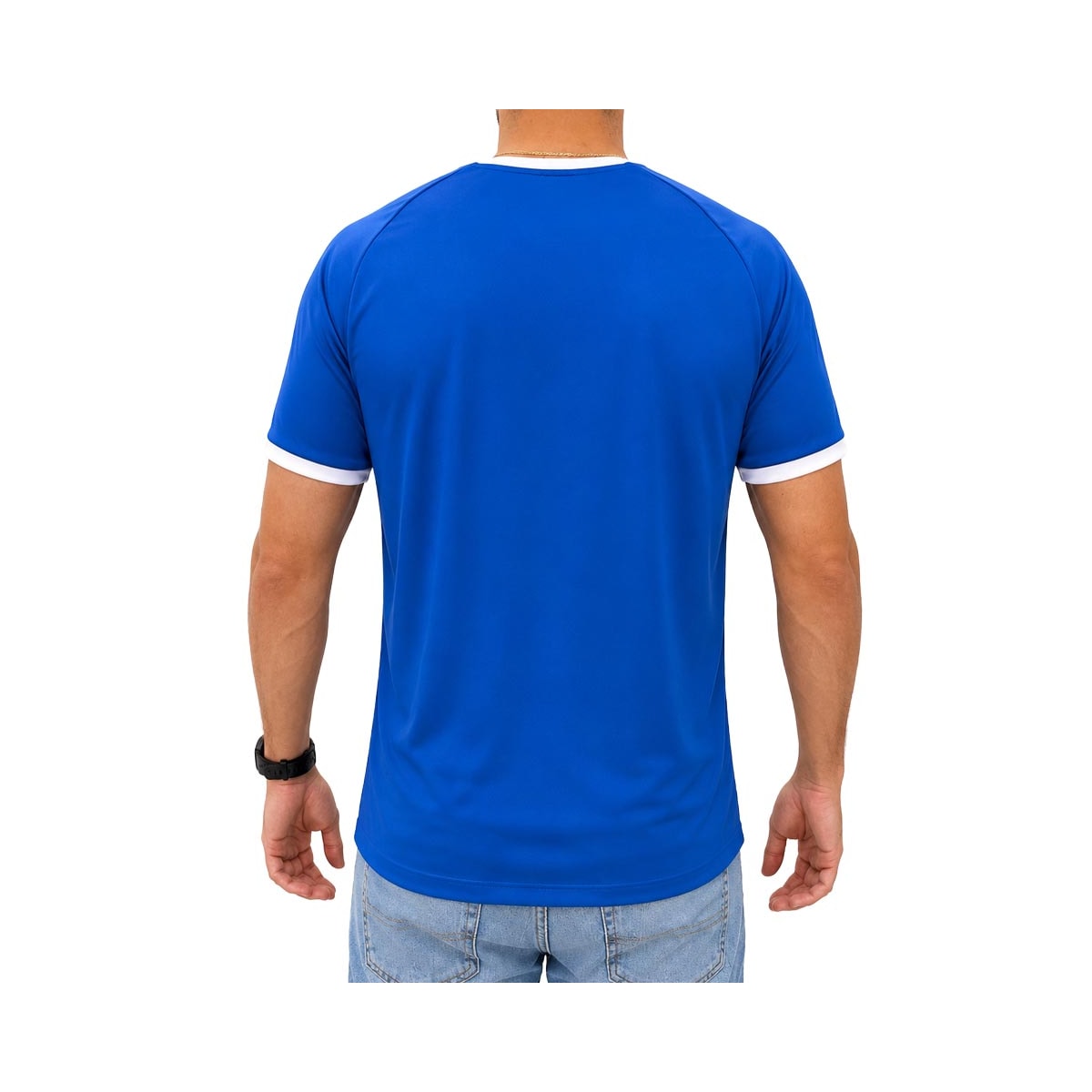 Camiseta Topper Dry Fit Masculina Mm 8522002 Azul Camiseta Topper Dry Fit Masculina Mm 8522002 Azul