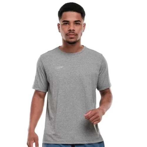 Camiseta Topper Masculina Dry Fit 4323109 Mescla