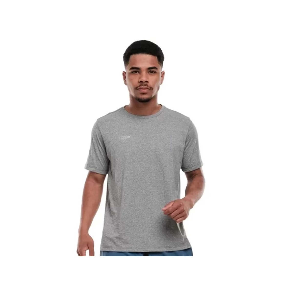 Camiseta Topper Masculina Dry Fit 4323109 Mescla Camiseta Topper Masculina Dry Fit 4323109 Mescla