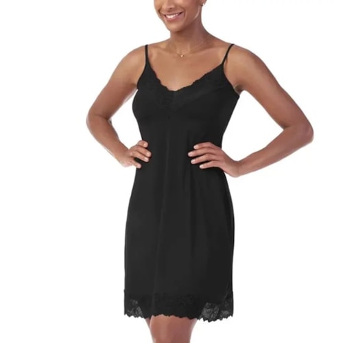 Camisola Zee Rucci Com Renda Sem Bojo Zr1300-018 C099 Preto