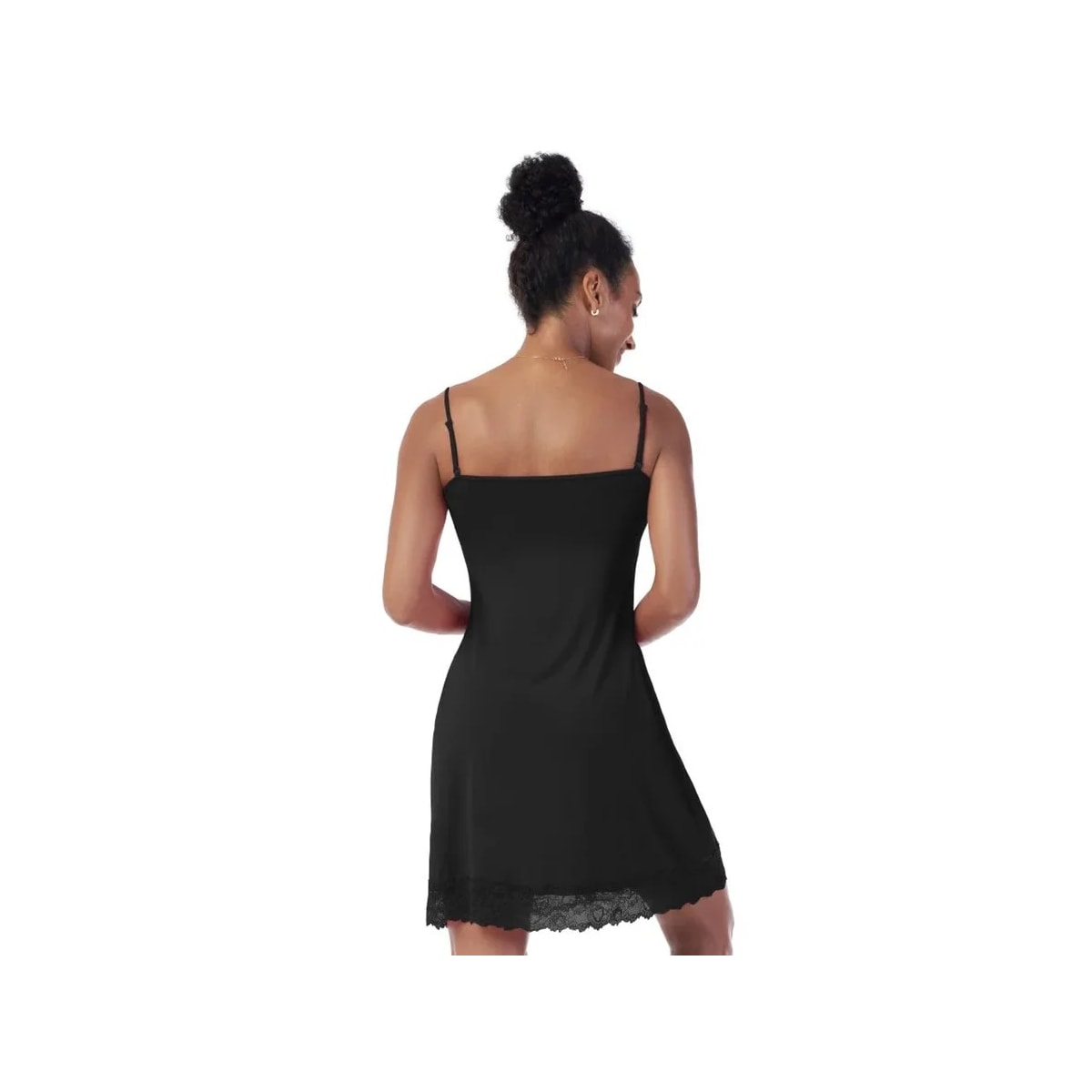 Camisola Zee Rucci Com Renda Sem Bojo Zr1300-018 C099 Preto