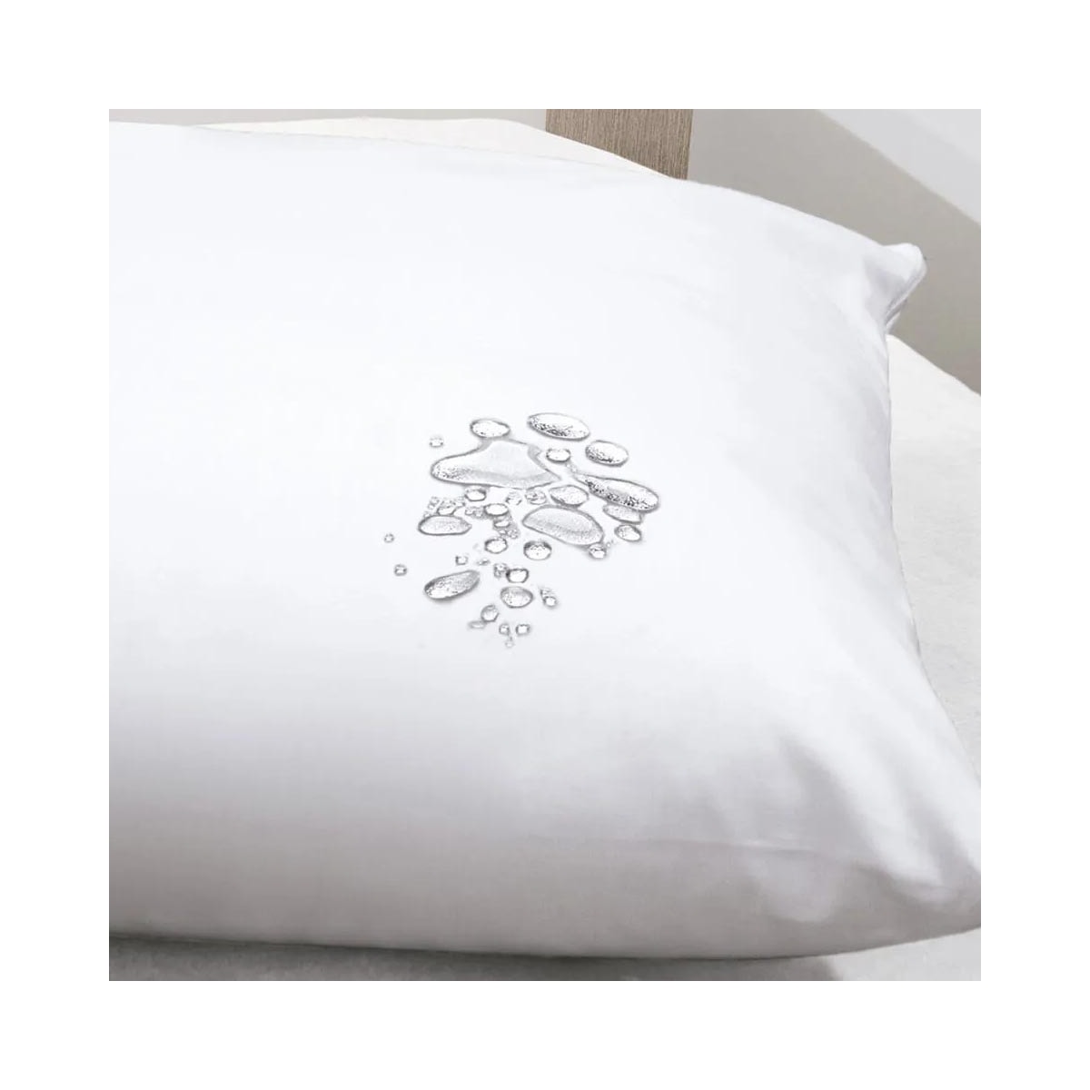 Capa Bouton Protetora De Travesseiro 31664 Branco Capa Bouton Protetora De Travesseiro 31664 Branco