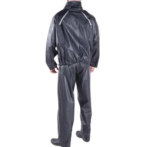 Detalhe - Capa Piraval De Chuva Sem Capuz Ccpp039 Preto