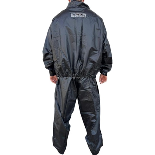 Detalhe - Capa Piraval De Chuva Sem Capuz Ccpp0398 Preta