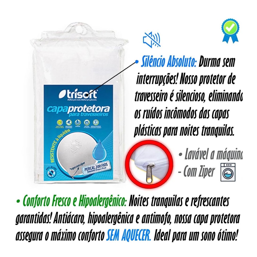 Capa Trisoft Protetora 607 Branco Capa Trisoft Protetora 607 Branco