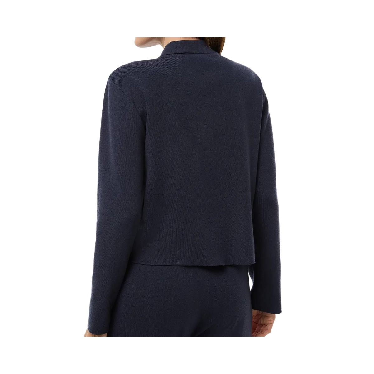 Cardigan Hering Feminino K6t7 Azul Marinho