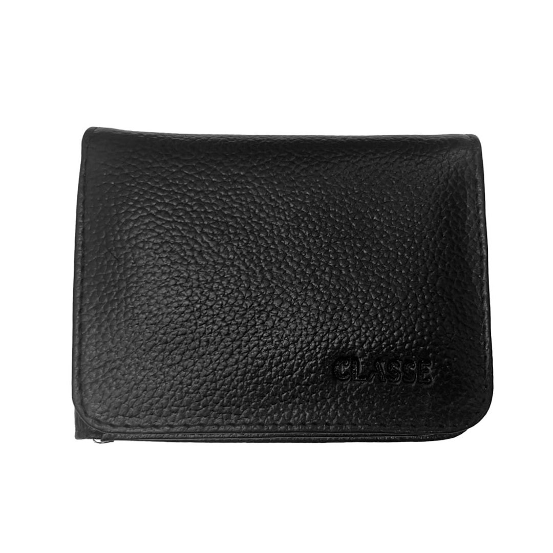 Carteira Classe Couro 040-0 Preto
