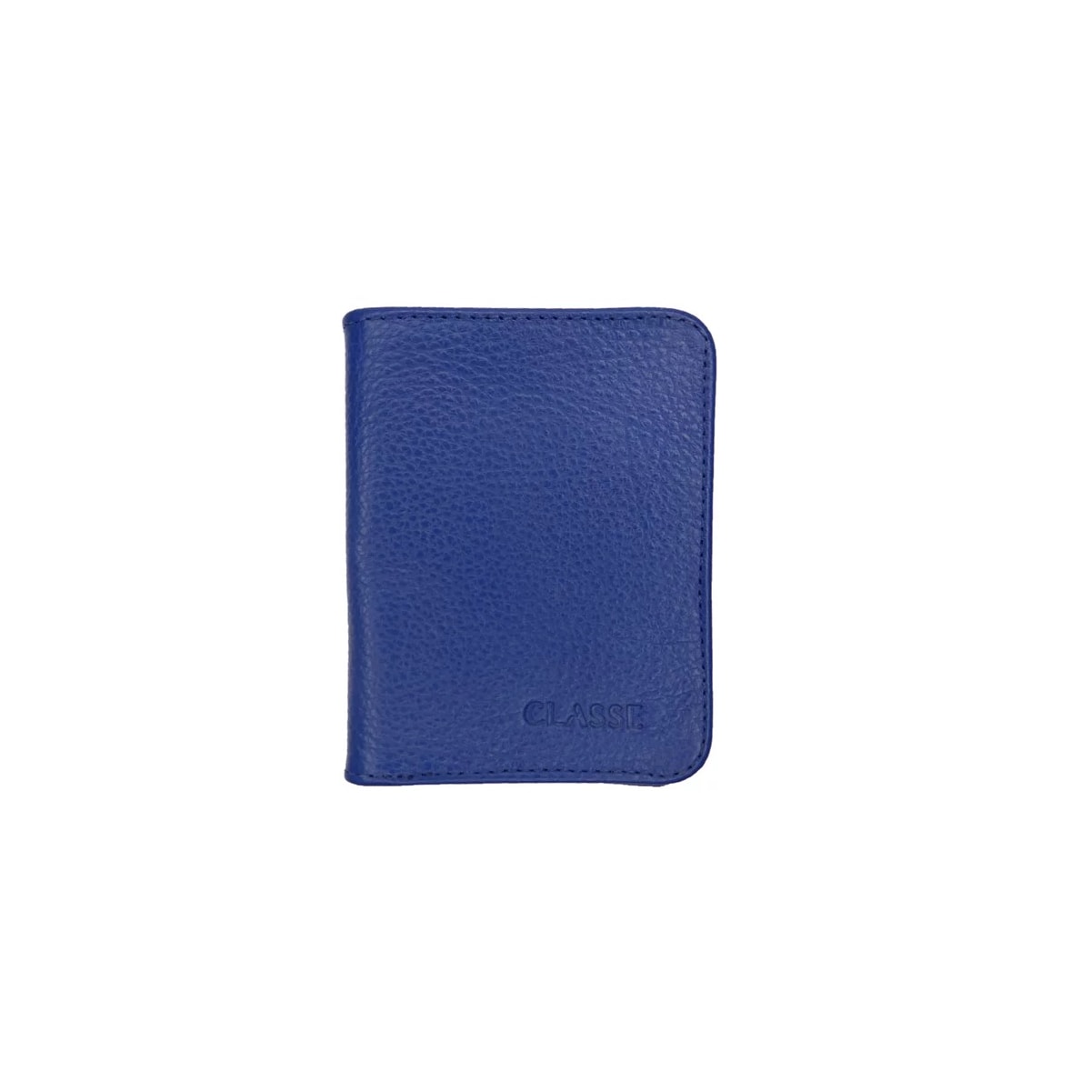 Carteira Classe De Couro Porta Cartões 118-A Azul Ashley Carteira Classe De Couro Porta Cartões 118-A Azul Ashley